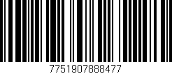 Código de barras (EAN, GTIN, SKU, ISBN): '7751907888477'