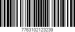Código de barras (EAN, GTIN, SKU, ISBN): '7763102123239'
