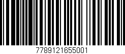 Código de barras (EAN, GTIN, SKU, ISBN): '7789121655001'