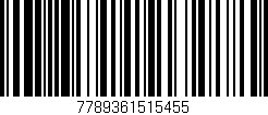 Código de barras (EAN, GTIN, SKU, ISBN): '7789361515455'