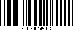 Código de barras (EAN, GTIN, SKU, ISBN): '7792630145994'