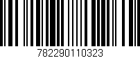 Código de barras (EAN, GTIN, SKU, ISBN): '782290110323'