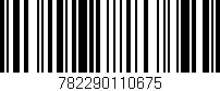 Código de barras (EAN, GTIN, SKU, ISBN): '782290110675'