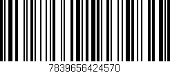 Código de barras (EAN, GTIN, SKU, ISBN): '7839656424570'