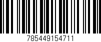 Código de barras (EAN, GTIN, SKU, ISBN): '785449154711'