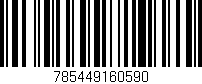 Código de barras (EAN, GTIN, SKU, ISBN): '785449160590'