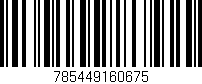 Código de barras (EAN, GTIN, SKU, ISBN): '785449160675'