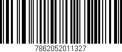 Código de barras (EAN, GTIN, SKU, ISBN): '7862052011327'