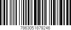 Código de barras (EAN, GTIN, SKU, ISBN): '7863051879246'