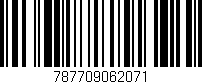 Código de barras (EAN, GTIN, SKU, ISBN): '787709062071'