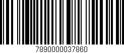 Código de barras (EAN, GTIN, SKU, ISBN): '7890000037860'