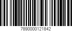 Código de barras (EAN, GTIN, SKU, ISBN): '7890000121842'