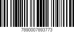 Código de barras (EAN, GTIN, SKU, ISBN): '7890007893773'