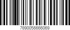 Código de barras (EAN, GTIN, SKU, ISBN): '7890056666069'