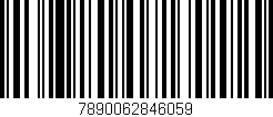 Código de barras (EAN, GTIN, SKU, ISBN): '7890062846059'