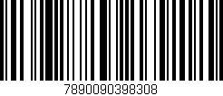 Código de barras (EAN, GTIN, SKU, ISBN): '7890090398308'