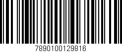 Código de barras (EAN, GTIN, SKU, ISBN): '7890100129816'