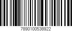 Código de barras (EAN, GTIN, SKU, ISBN): '7890100538922'