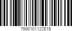 Código de barras (EAN, GTIN, SKU, ISBN): '7890101122816'