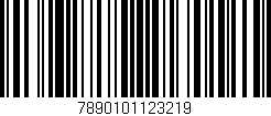 Código de barras (EAN, GTIN, SKU, ISBN): '7890101123219'