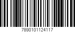 Código de barras (EAN, GTIN, SKU, ISBN): '7890101124117'