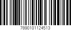 Código de barras (EAN, GTIN, SKU, ISBN): '7890101124513'