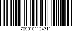 Código de barras (EAN, GTIN, SKU, ISBN): '7890101124711'