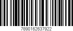 Código de barras (EAN, GTIN, SKU, ISBN): '7890162637922'