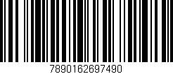 Código de barras (EAN, GTIN, SKU, ISBN): '7890162697490'