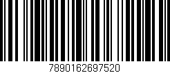 Código de barras (EAN, GTIN, SKU, ISBN): '7890162697520'