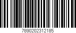 Código de barras (EAN, GTIN, SKU, ISBN): '7890202312185'