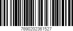 Código de barras (EAN, GTIN, SKU, ISBN): '7890202361527'
