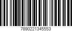 Código de barras (EAN, GTIN, SKU, ISBN): '7890221345553'