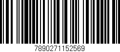 Código de barras (EAN, GTIN, SKU, ISBN): '7890271152569'