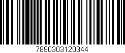 Código de barras (EAN, GTIN, SKU, ISBN): '7890303120344'