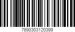 Código de barras (EAN, GTIN, SKU, ISBN): '7890303120399'