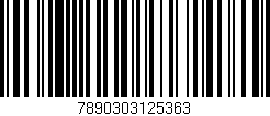 Código de barras (EAN, GTIN, SKU, ISBN): '7890303125363'