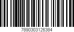 Código de barras (EAN, GTIN, SKU, ISBN): '7890303126384'