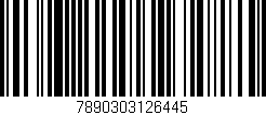 Código de barras (EAN, GTIN, SKU, ISBN): '7890303126445'