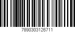 Código de barras (EAN, GTIN, SKU, ISBN): '7890303126711'