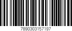 Código de barras (EAN, GTIN, SKU, ISBN): '7890303157197'