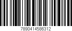Código de barras (EAN, GTIN, SKU, ISBN): '7890414586312'
