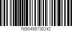Código de barras (EAN, GTIN, SKU, ISBN): '7890488738242'