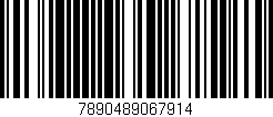 Código de barras (EAN, GTIN, SKU, ISBN): '7890489067914'