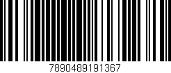 Código de barras (EAN, GTIN, SKU, ISBN): '7890489191367'