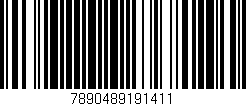 Código de barras (EAN, GTIN, SKU, ISBN): '7890489191411'