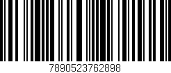 Código de barras (EAN, GTIN, SKU, ISBN): '7890523762898'