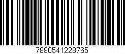 Código de barras (EAN, GTIN, SKU, ISBN): '7890541228765'