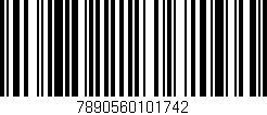 Código de barras (EAN, GTIN, SKU, ISBN): '7890560101742'