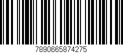 Código de barras (EAN, GTIN, SKU, ISBN): '7890665874275'